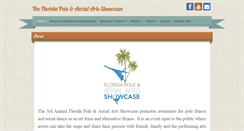 Desktop Screenshot of floridapoleshowcase.com