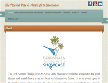 Tablet Screenshot of floridapoleshowcase.com